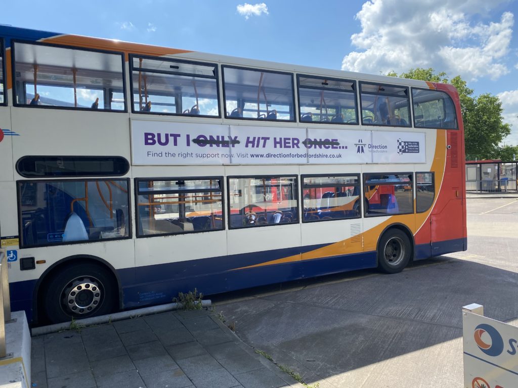Bus campaign Domestic Abuse