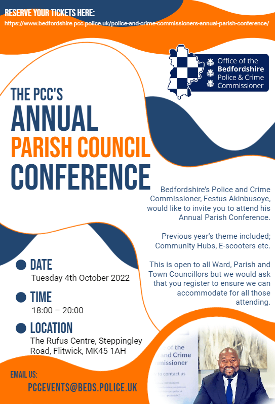 Annual Parish Council Conference 2022 - POSTER