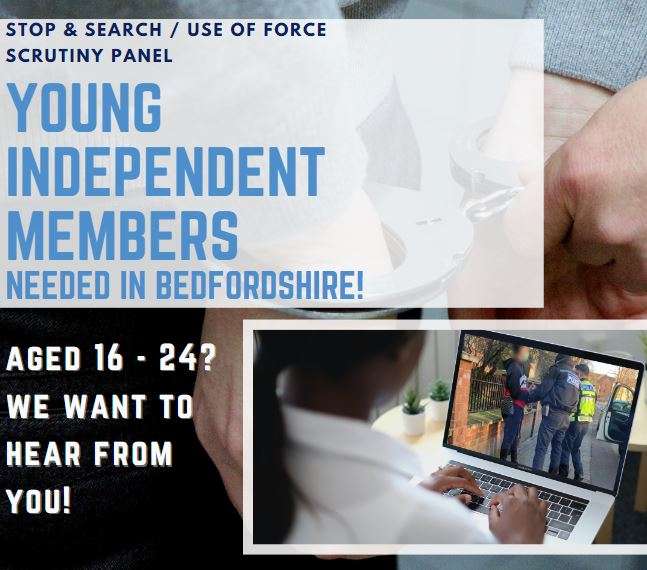 Stop & Search and Use of Force Recruitment Poster