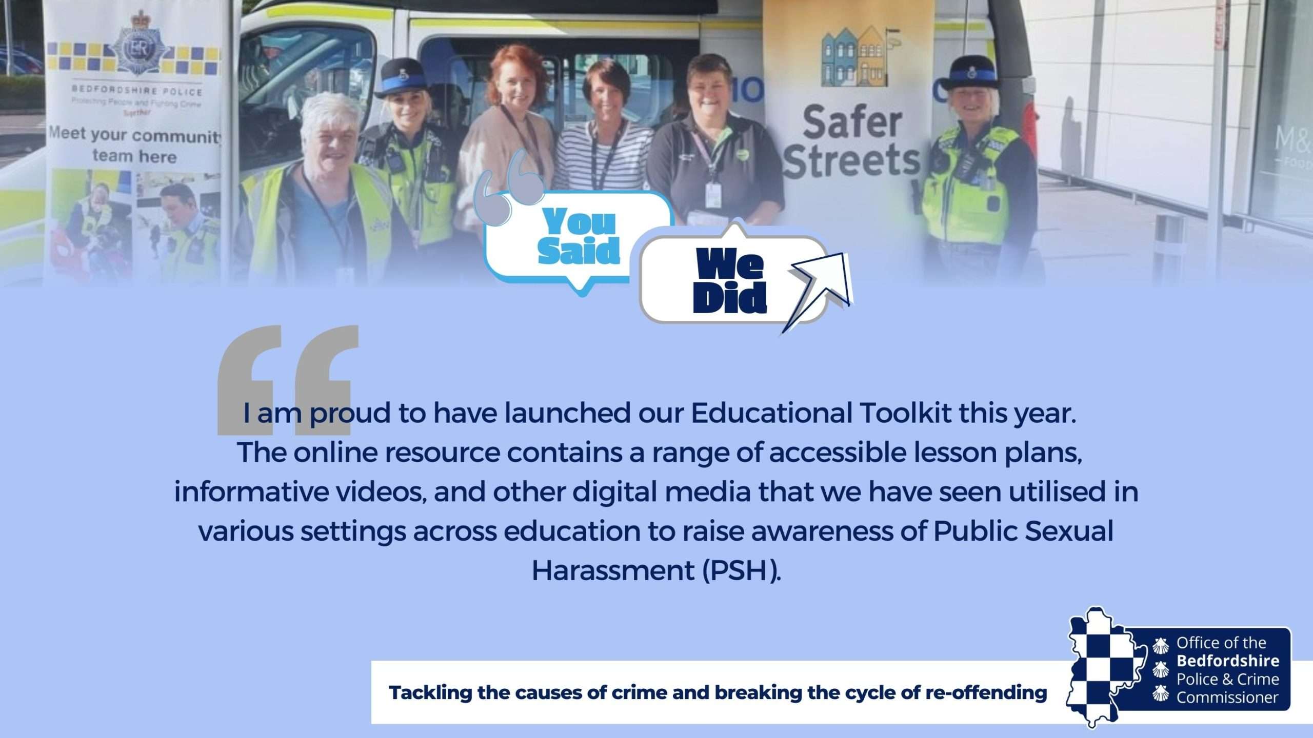 Priority 3, Tackling the causes of crime and breaking the cycle