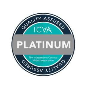 Independent Custody Visiting Association Platinum Award
